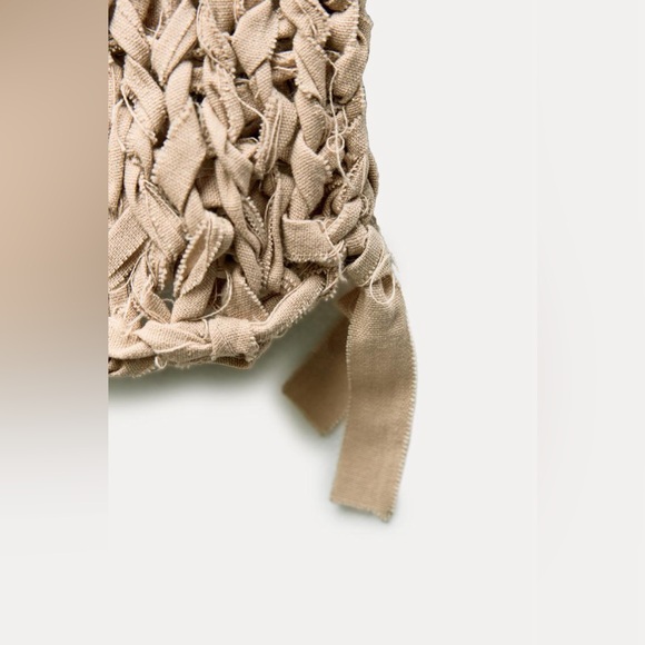 Zara Ribbon knit top - Picture 6 of 7